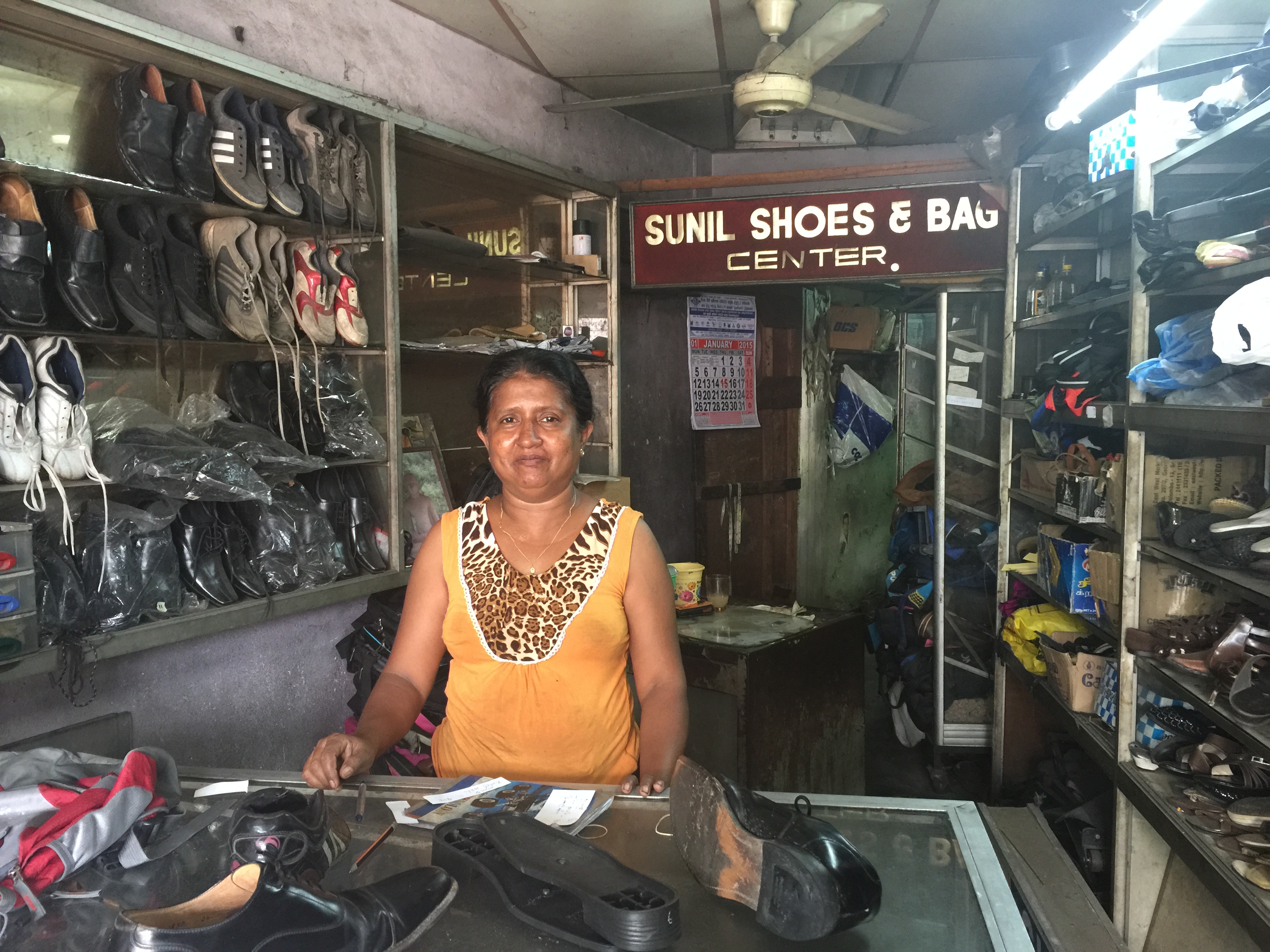 Shoes & Bag repairing shop in Sri Lanka | Subsistence Marketplaces